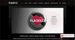 Desktop Screenshot of placky.cz